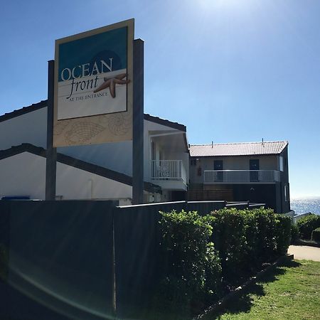 Ocean Front Motel Entrance Exterior foto
